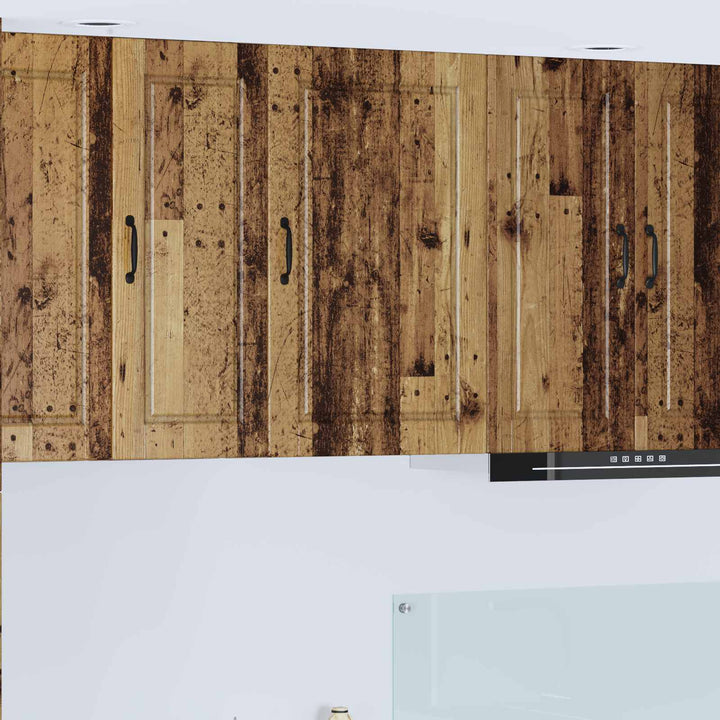Vægskab PORTO Gammelt træ 50 x 31 x 80 cm Konstrueret træ
