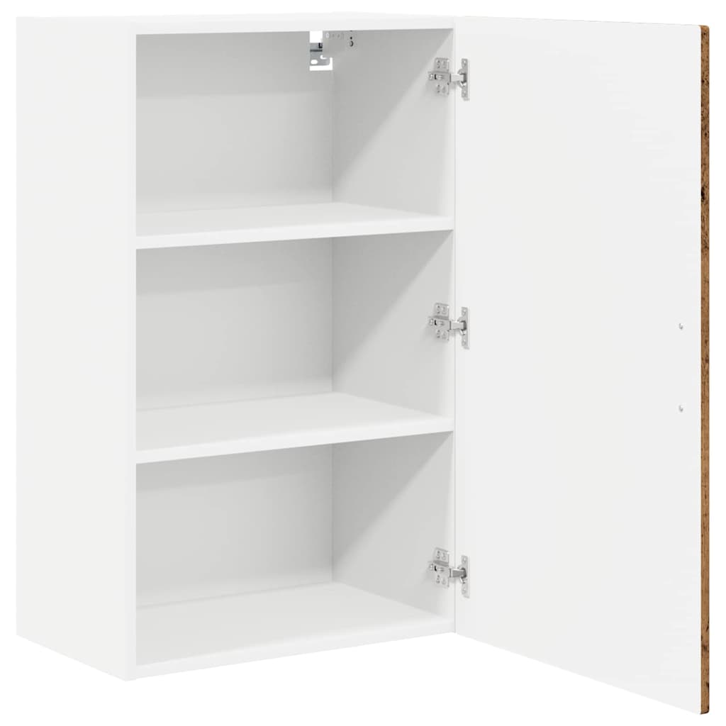 Vægskab PORTO Gammelt træ 50 x 31 x 80 cm Konstrueret træ