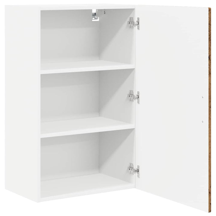 Vægskab PORTO Gammelt træ 50 x 31 x 80 cm Konstrueret træ