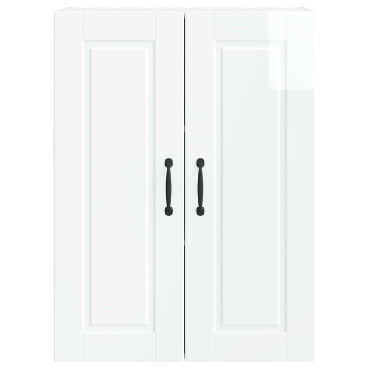 Vægskab PORTO Høj gloss hvid 60 x 31 x 80 cm Konstrueret træ