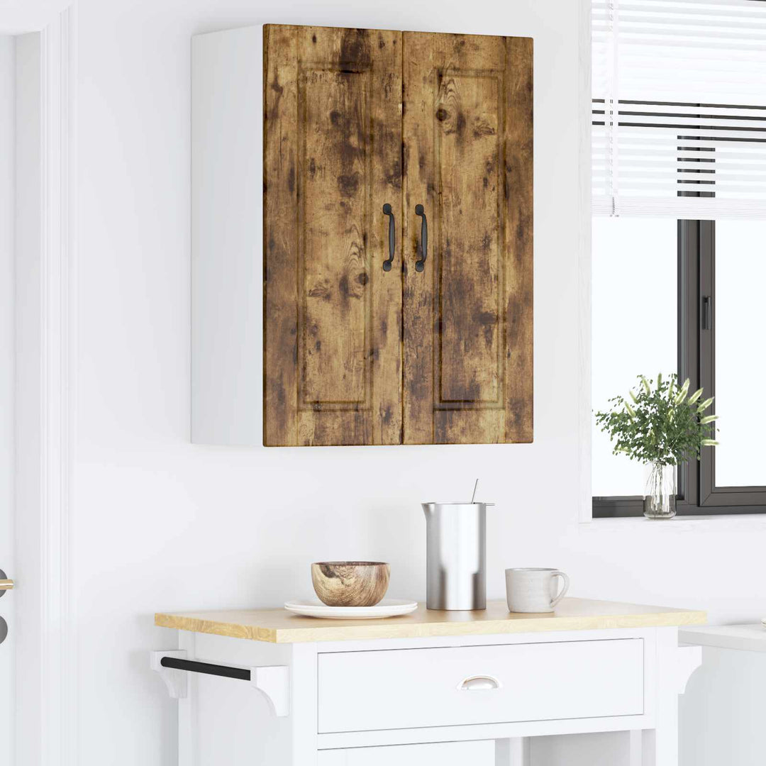 Vægskab PORTO Røget eg 60 x 31 x 80 cm Konstrueret træ