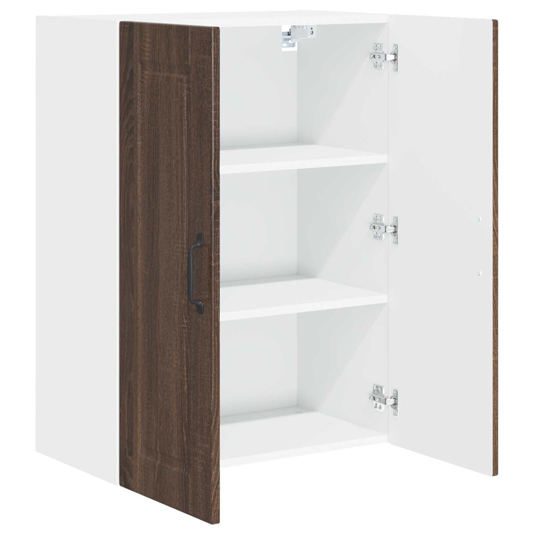 Vægskab PORTO Brun eg 60 x 31 x 80 cm Konstrueret træ
