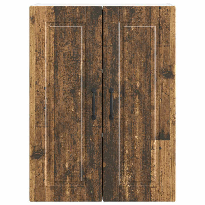 Vægskab PORTO Gammelt træ 60 x 31 x 80 cm Konstrueret træ