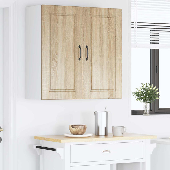 Vægskab PORTO Sonoma eg 80 x 31 x 80 cm Konstrueret træ