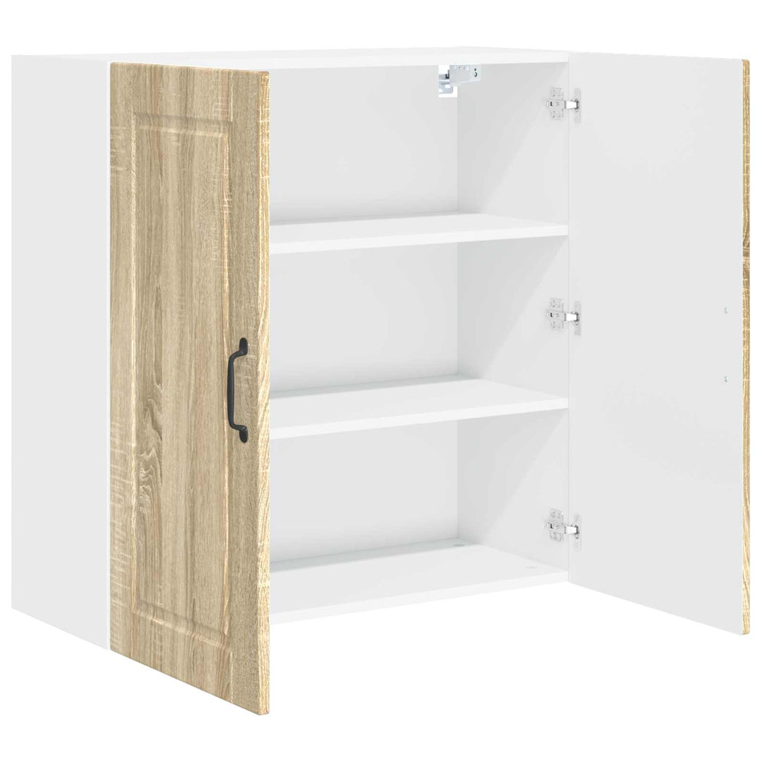 Vægskab PORTO Sonoma eg 80 x 31 x 80 cm Konstrueret træ