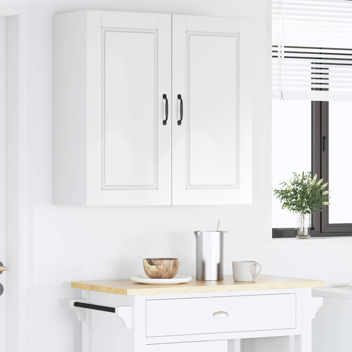 Vægskab PORTO Høj gloss hvid 80 x 31 x 80 cm Konstrueret træ