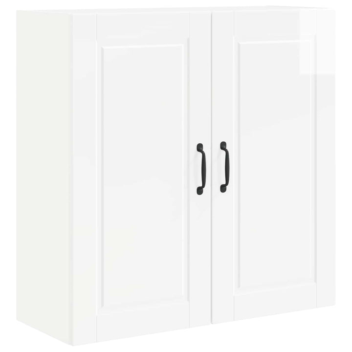 Vægskab PORTO Høj gloss hvid 80 x 31 x 80 cm Konstrueret træ
