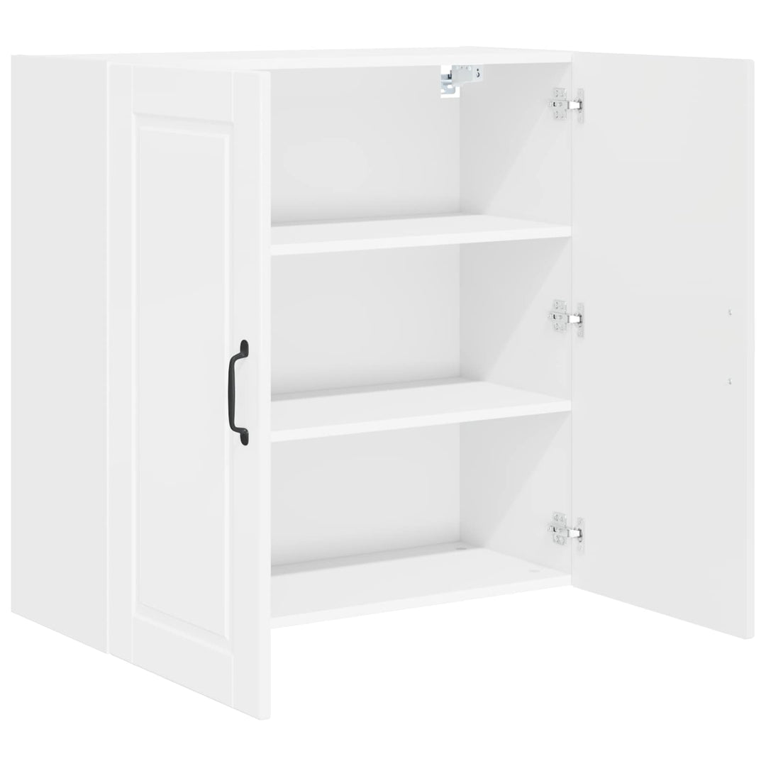 Vægskab PORTO Høj gloss hvid 80 x 31 x 80 cm Konstrueret træ