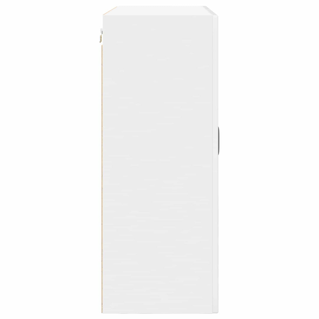 Vægskab PORTO Høj gloss hvid 80 x 31 x 80 cm Konstrueret træ