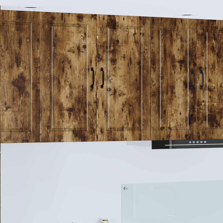 Vægskab PORTO Røget eg 80 x 31 x 80 cm Konstrueret træ