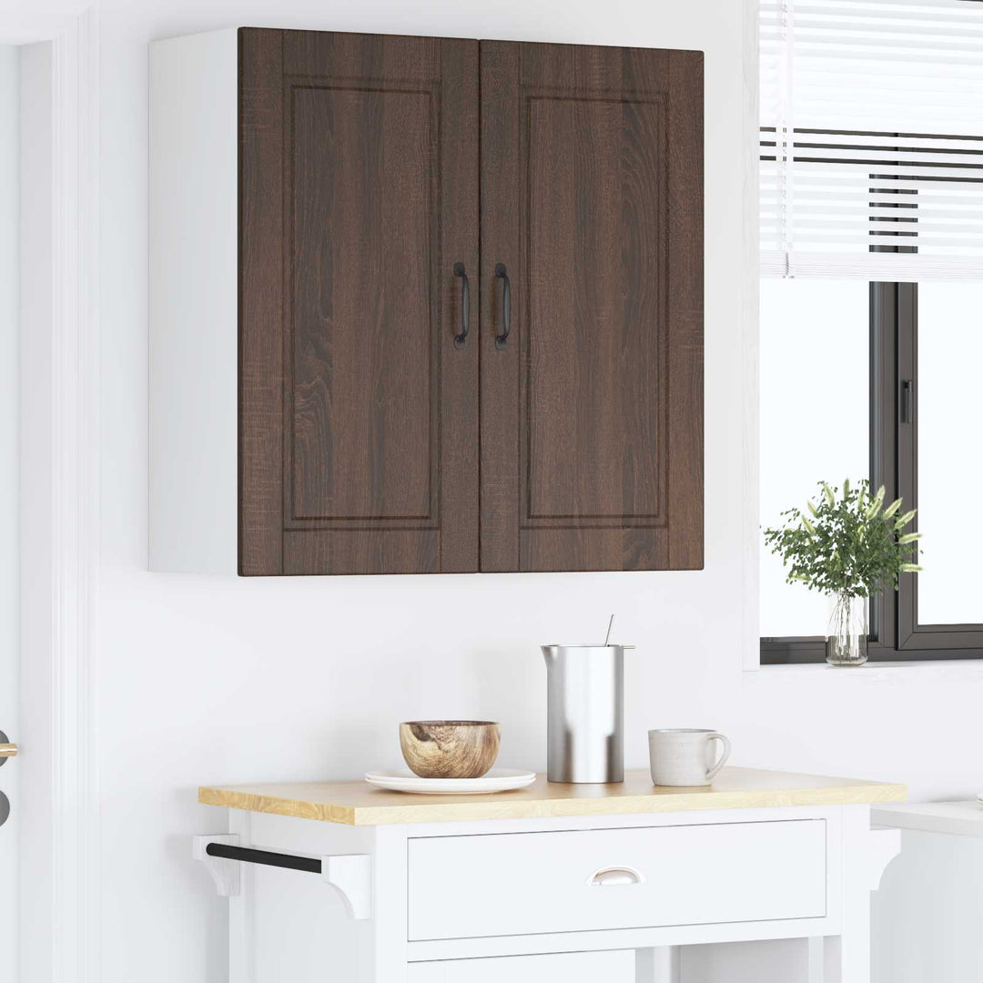 Vægskab PORTO Brun eg 80 x 31 x 80 cm Konstrueret træ