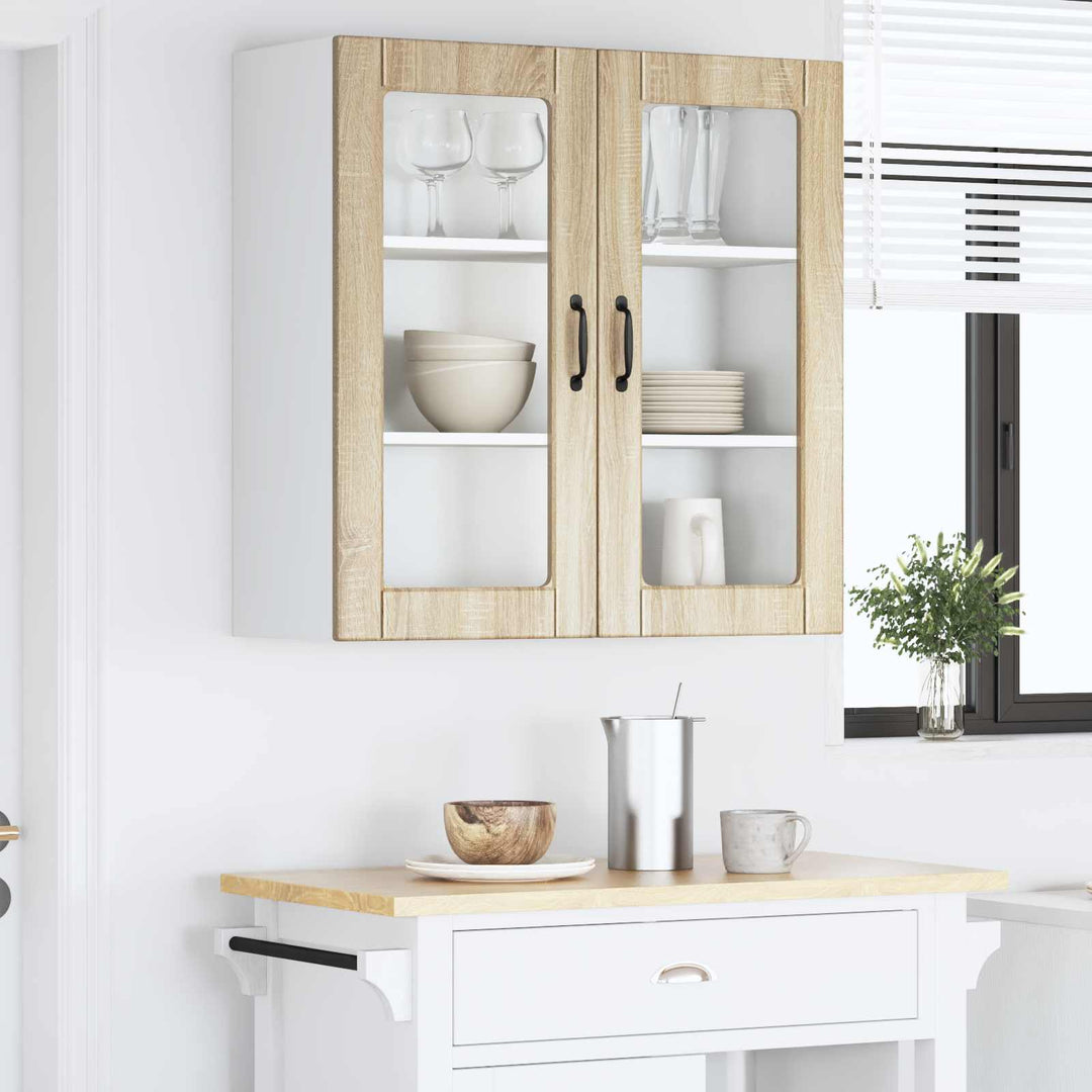 Væglågskab PORTO Sonoma eg 80 x 31 x 80 cm Konstrueret træ