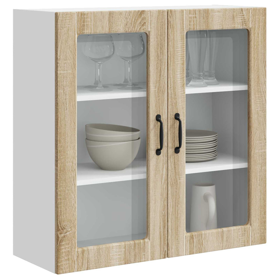 Væglågskab PORTO Sonoma eg 80 x 31 x 80 cm Konstrueret træ