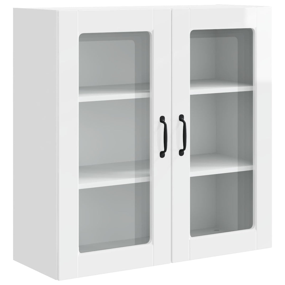 Væglågskab PORTO Høj gloss hvid 80 x 31 x 80 cm Konstrueret træ