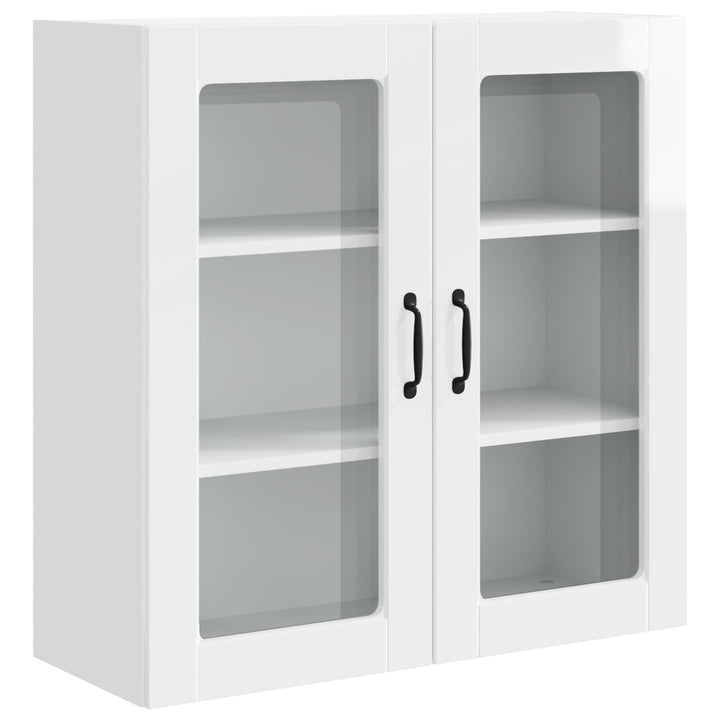 Væglågskab PORTO Høj gloss hvid 80 x 31 x 80 cm Konstrueret træ