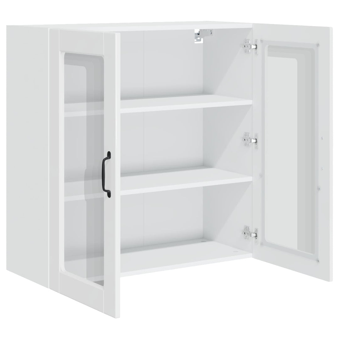 Væglågskab PORTO Høj gloss hvid 80 x 31 x 80 cm Konstrueret træ