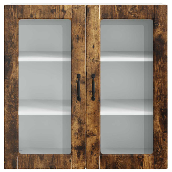 Væglågskab PORTO Røget eg 80 x 31 x 80 cm Konstrueret træ