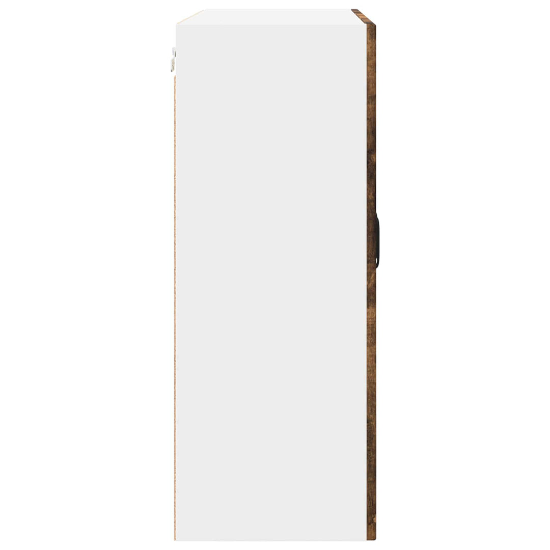 Væglågskab PORTO Røget eg 80 x 31 x 80 cm Konstrueret træ
