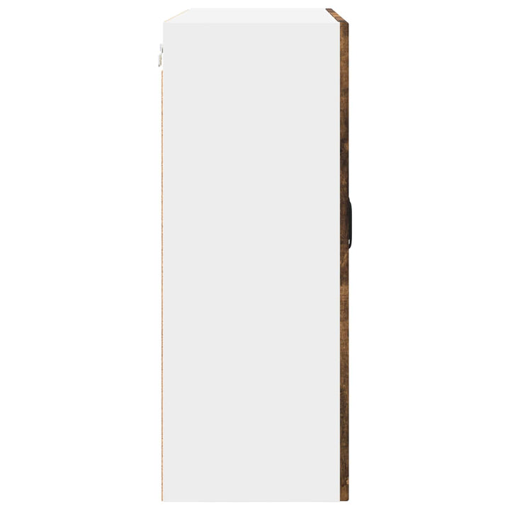 Væglågskab PORTO Røget eg 80 x 31 x 80 cm Konstrueret træ
