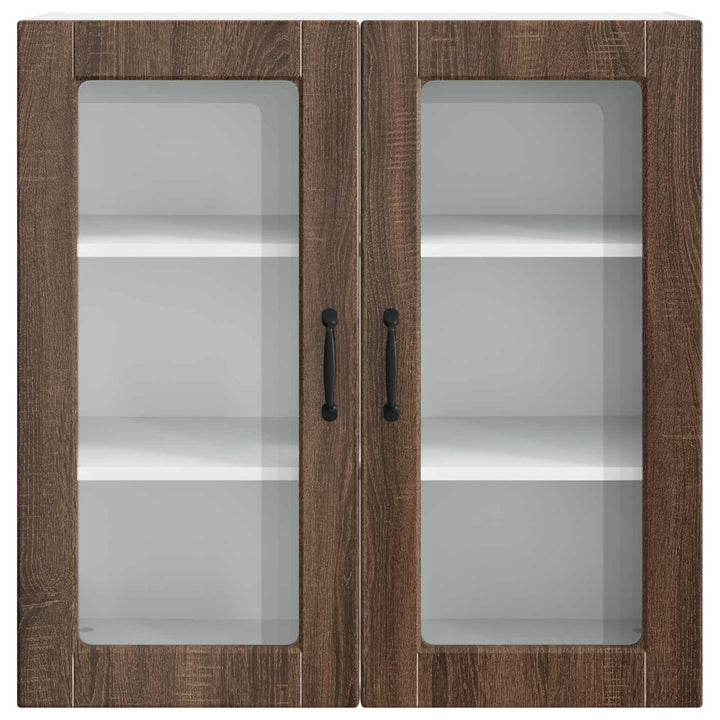 Væglågskab PORTO Brun eg 80 x 31 x 80 cm Konstrueret træ