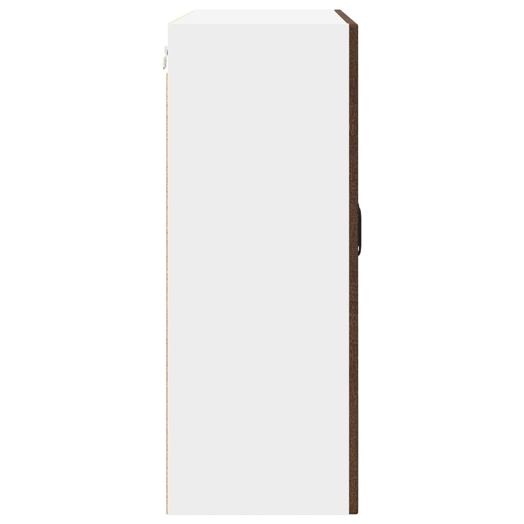Væglågskab PORTO Brun eg 80 x 31 x 80 cm Konstrueret træ