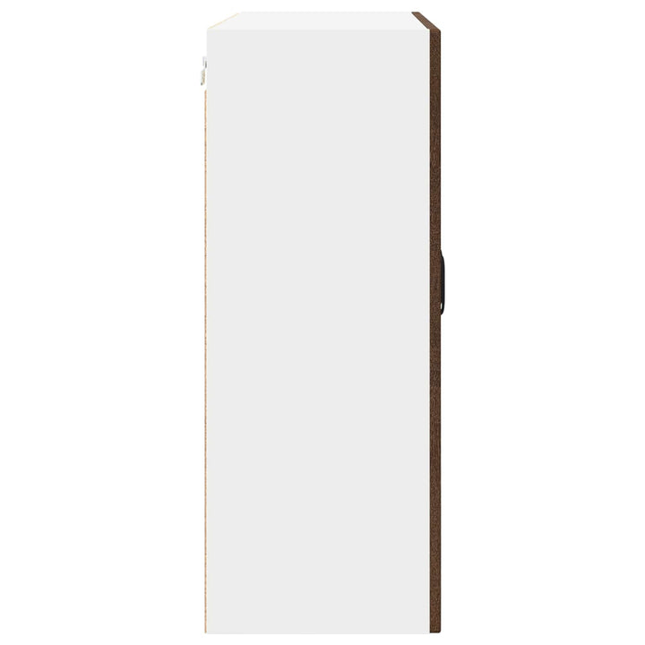 Væglågskab PORTO Brun eg 80 x 31 x 80 cm Konstrueret træ