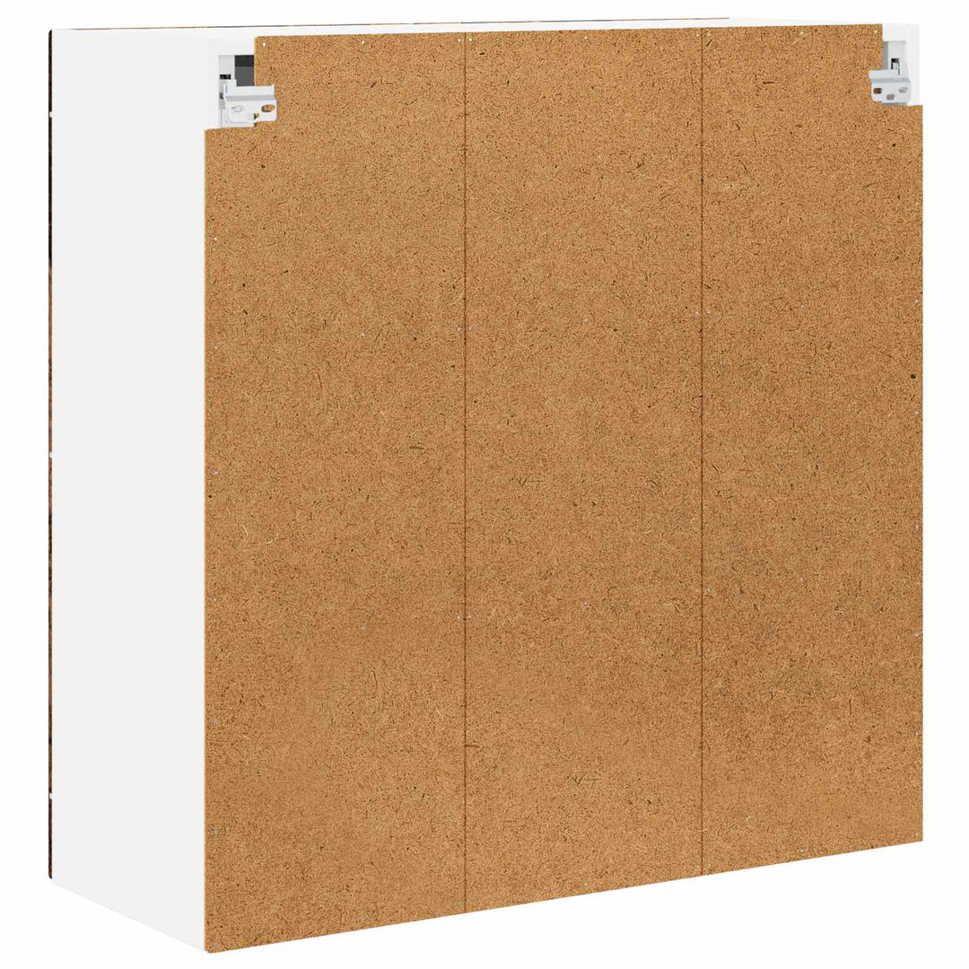 Væglågskab PORTO Gammelt træ 80 x 31 x 80 cm Konstrueret træ