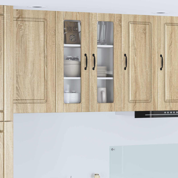 Væglågskab PORTO Sonoma eg 60 x 31 x 80 cm Konstrueret træ