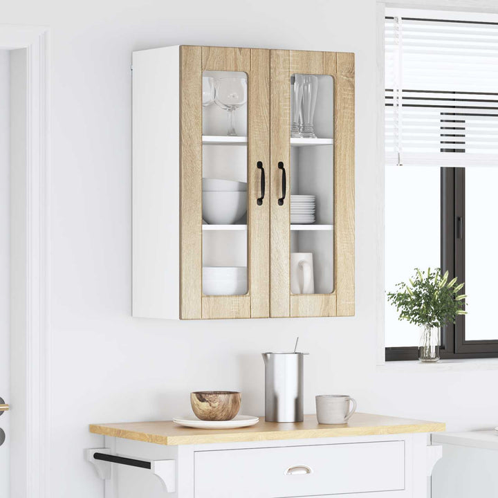 Væglågskab PORTO Sonoma eg 60 x 31 x 80 cm Konstrueret træ