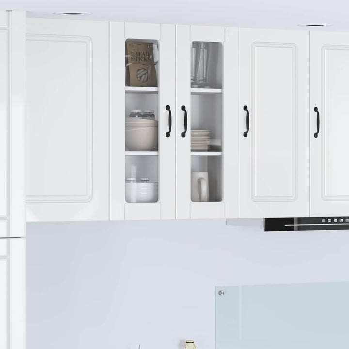 Væglågskab PORTO Høj gloss hvid 60 x 31 x 80 cm Konstrueret træ