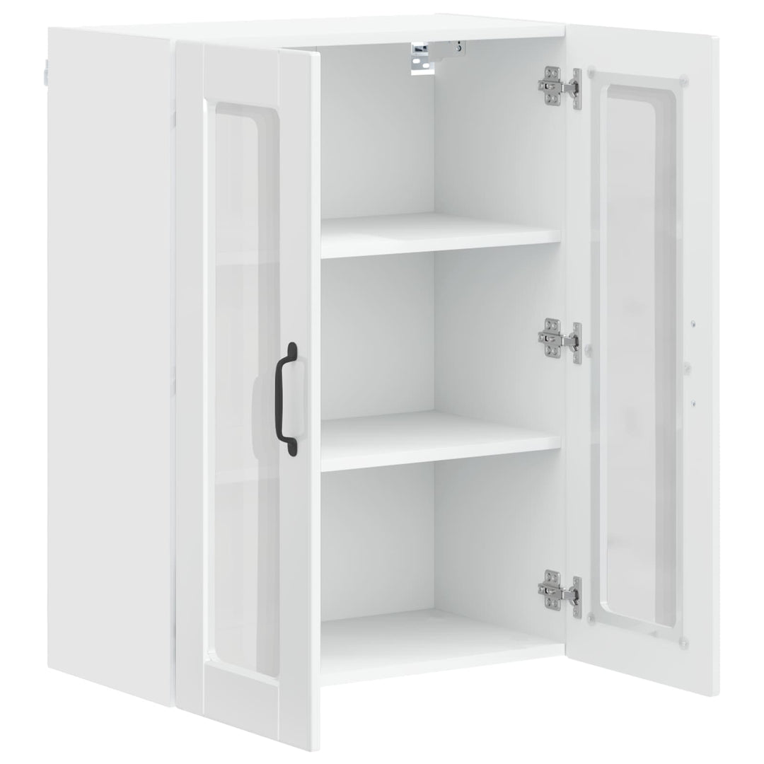 Væglågskab PORTO Høj gloss hvid 60 x 31 x 80 cm Konstrueret træ