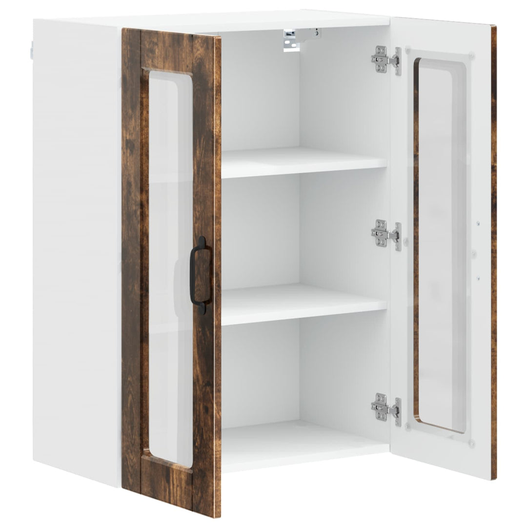 Væglågskab PORTO Røget eg 60 x 31 x 80 cm Konstrueret træ