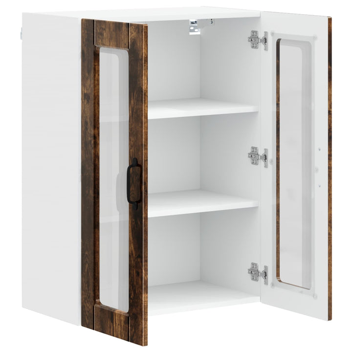 Væglågskab PORTO Røget eg 60 x 31 x 80 cm Konstrueret træ