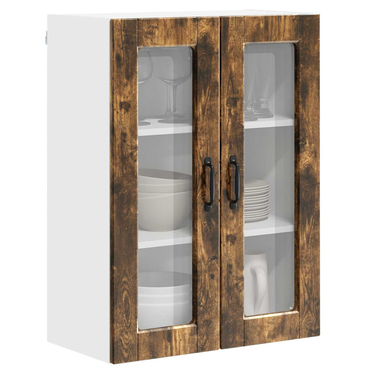 Væglågskab PORTO Røget eg 60 x 31 x 80 cm Konstrueret træ