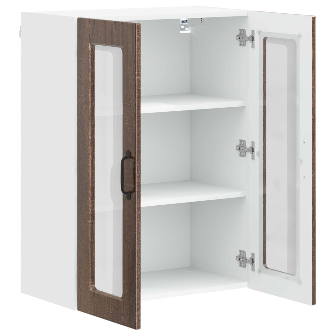 Væglågskab PORTO Brun eg 60 x 31 x 80 cm Konstrueret træ