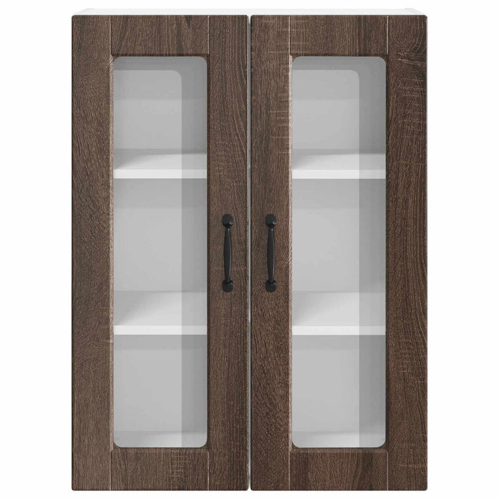 Væglågskab PORTO Brun eg 60 x 31 x 80 cm Konstrueret træ