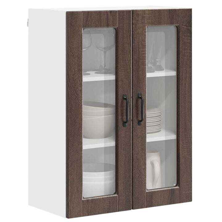 Væglågskab PORTO Brun eg 60 x 31 x 80 cm Konstrueret træ