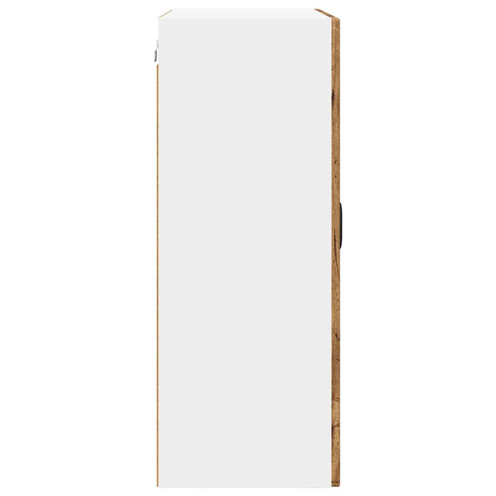 Væglågskab PORTO Gammelt træ 60 x 31 x 80 cm Konstrueret træ