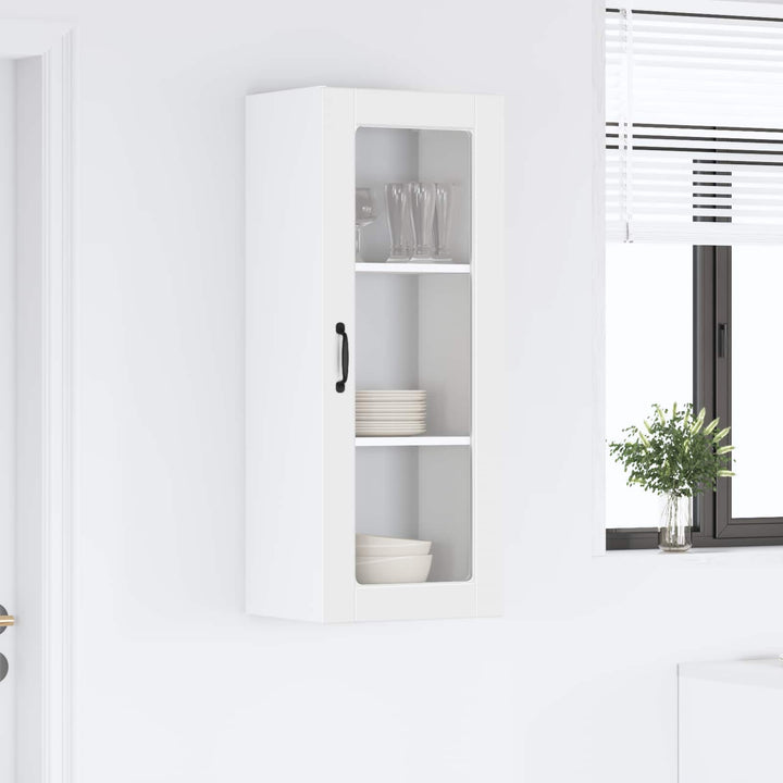 Væglågskab PORTO Hvid 40 x 31 x 100 cm Konstrueret træ