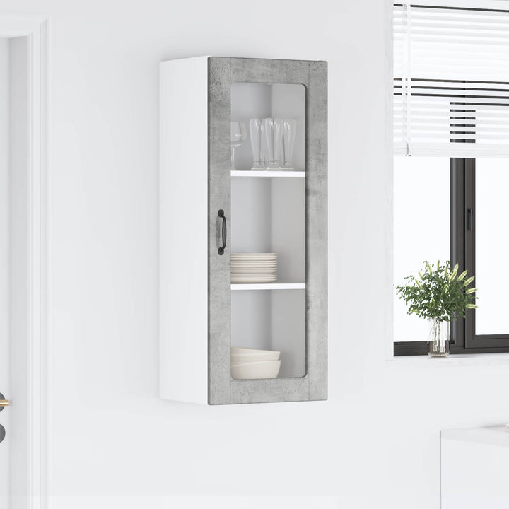 Væglågskab PORTO Beton Grå 40 x 31 x 100 cm Konstrueret træ