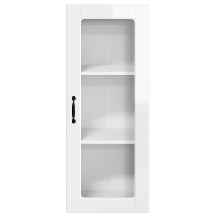 Væglågskab PORTO Høj gloss hvid 40 x 31 x 100 cm
