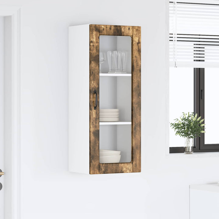 Væglågskab PORTO Røget eg 40 x 31 x 100 cm Konstrueret træ