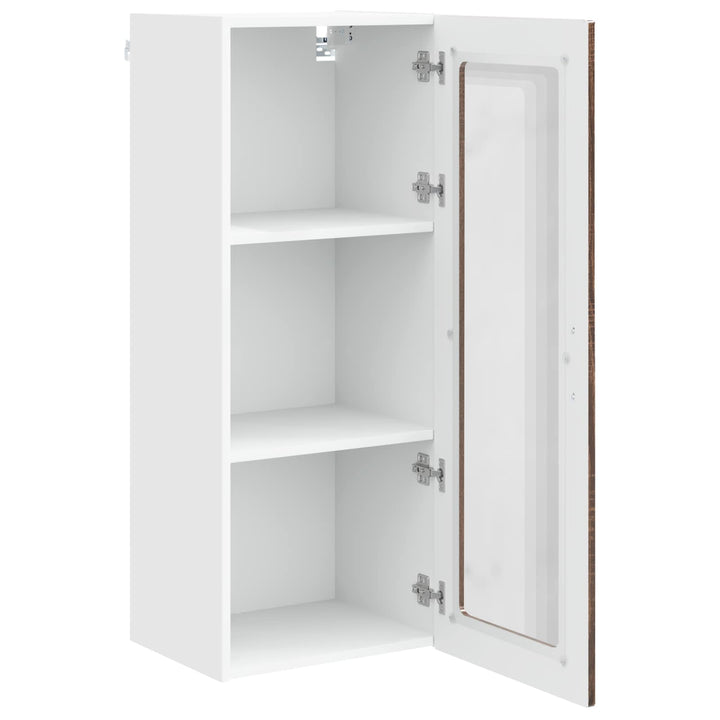 Væglågskab PORTO Brun eg 40 x 31 x 100 cm Konstrueret træ