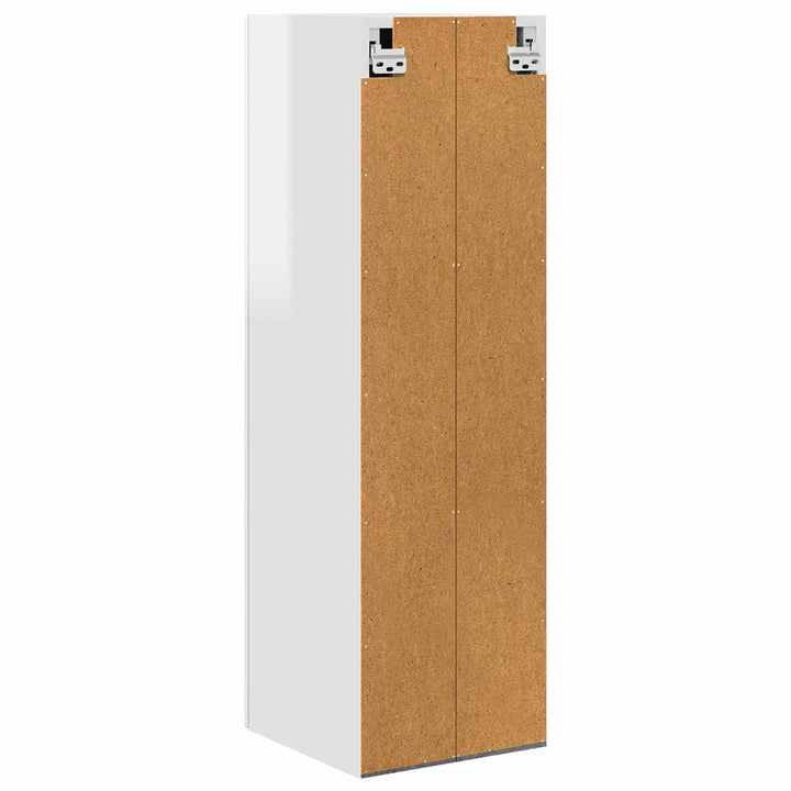 Vægskab PORTO Høj gloss hvid 30 x 31 x 100 cm Konstrueret træ