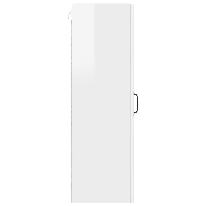 Vægskab PORTO Høj gloss hvid 30 x 31 x 100 cm Konstrueret træ