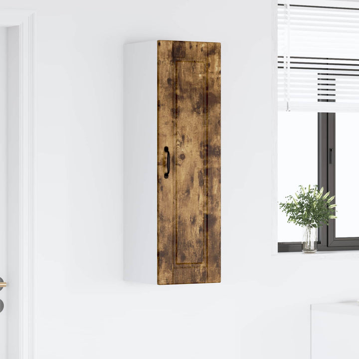 Vægskab PORTO Røget eg 30 x 31 x 100 cm Konstrueret træ