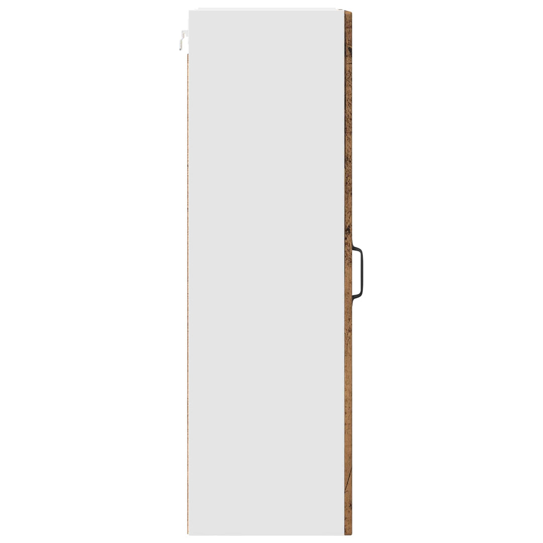 Vægskab PORTO Gammelt træ 30 x 31 x 100 cm Konstrueret træ
