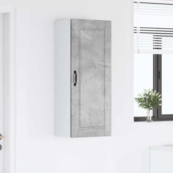 Vægskab PORTO Beton Grå 40 x 31 x 100 cm Konstrueret træ