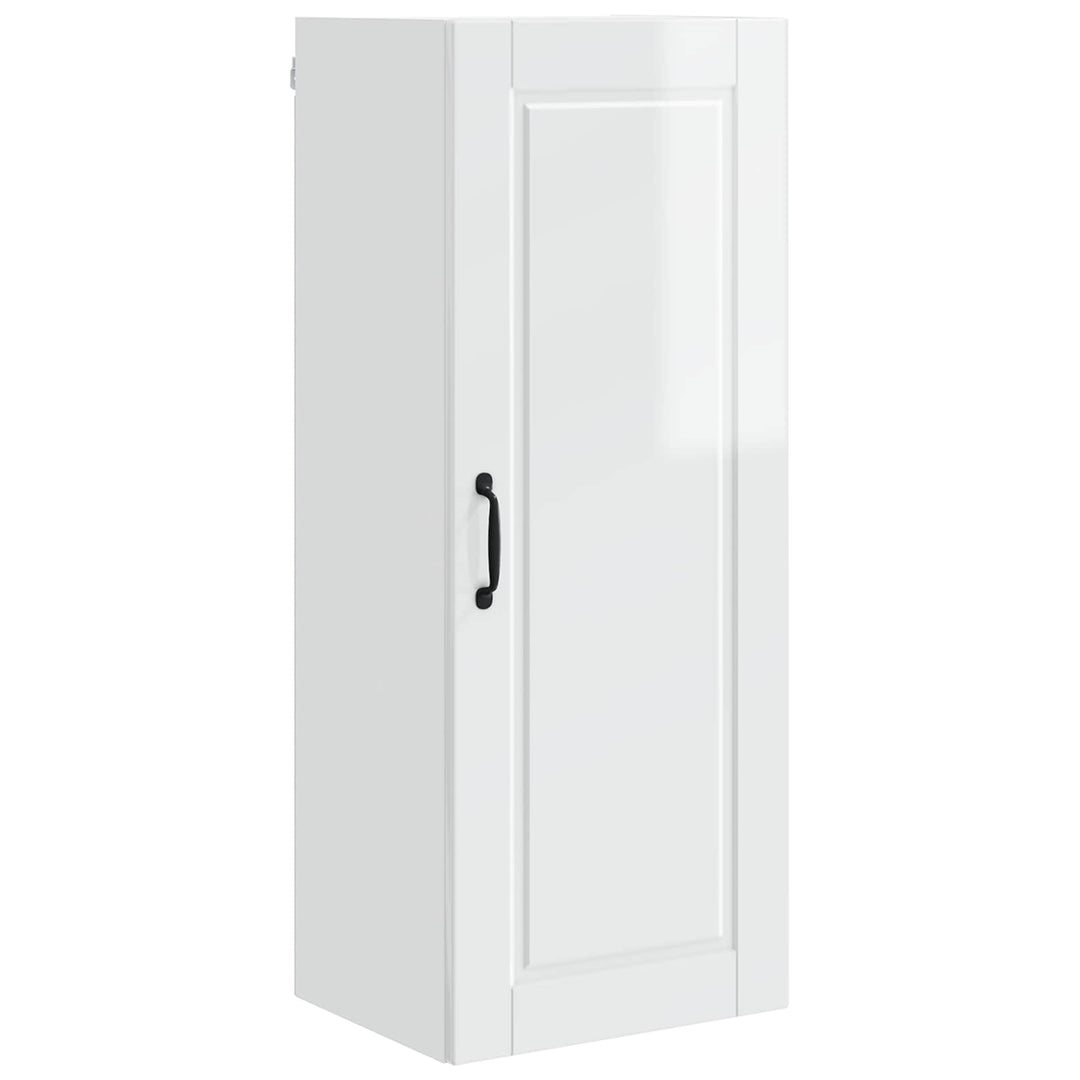 Vægskab PORTO Høj gloss hvid 40 x 31 x 100 cm Konstrueret træ
