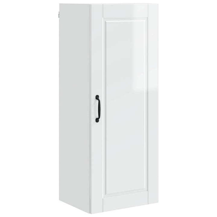 Vægskab PORTO Høj gloss hvid 40 x 31 x 100 cm Konstrueret træ